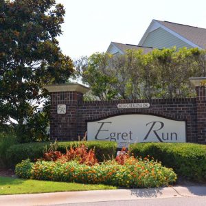 Egret Run entrance