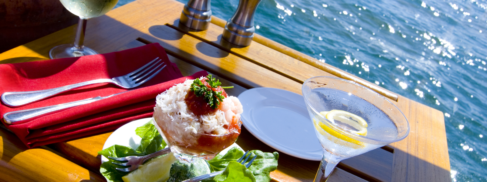 delicious waterfront dining