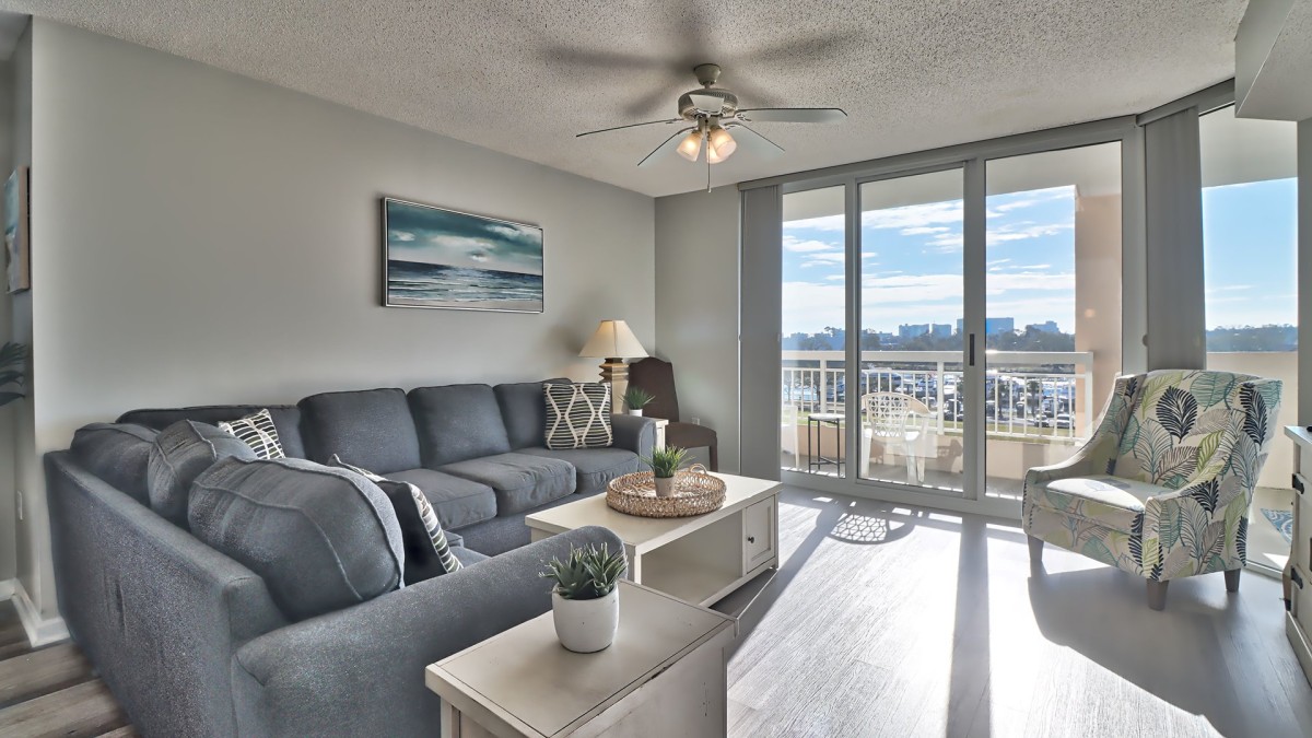 interior of North Myrtle Beach condo